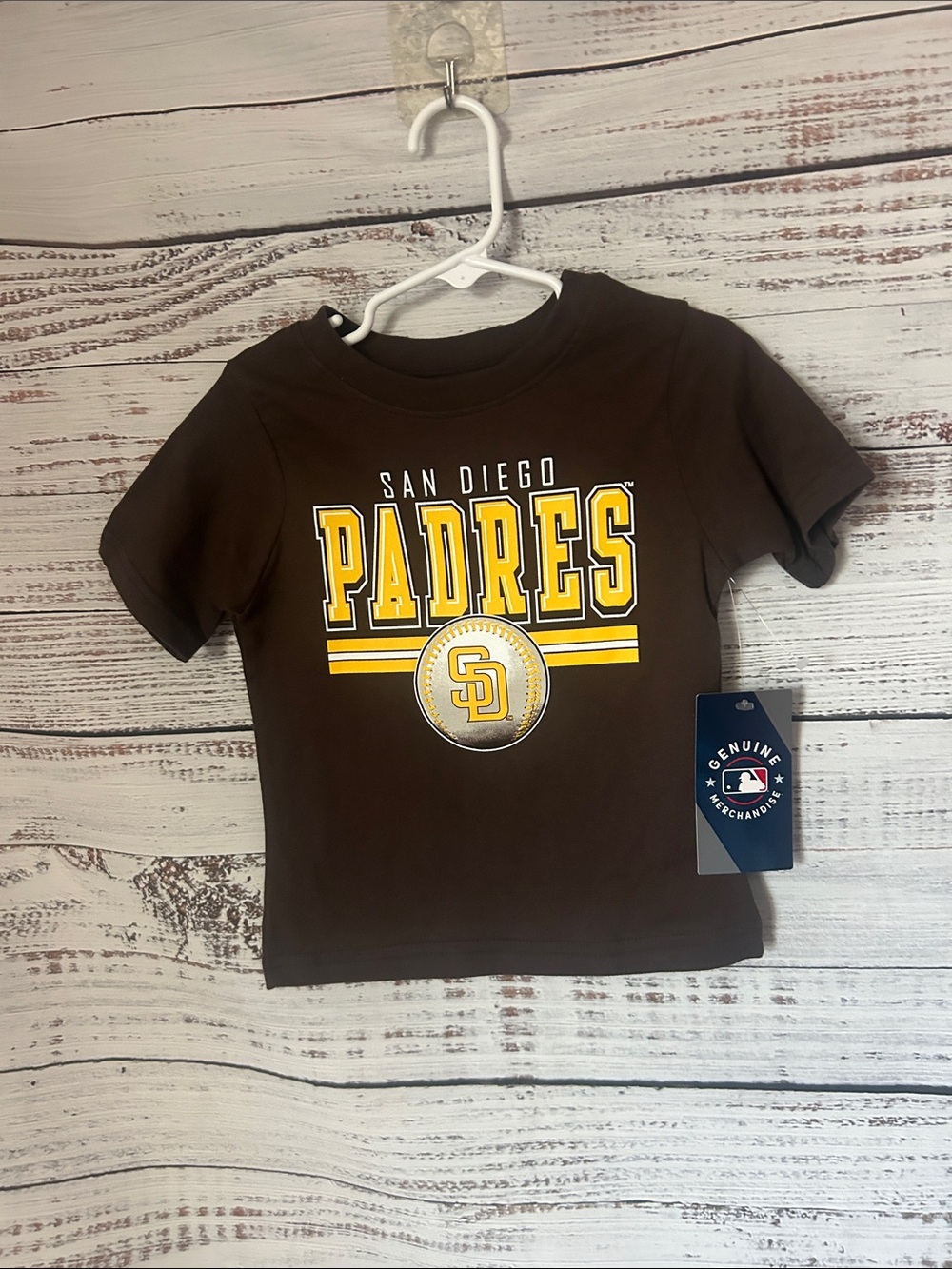 NWT San Diego Padres shirt 2t